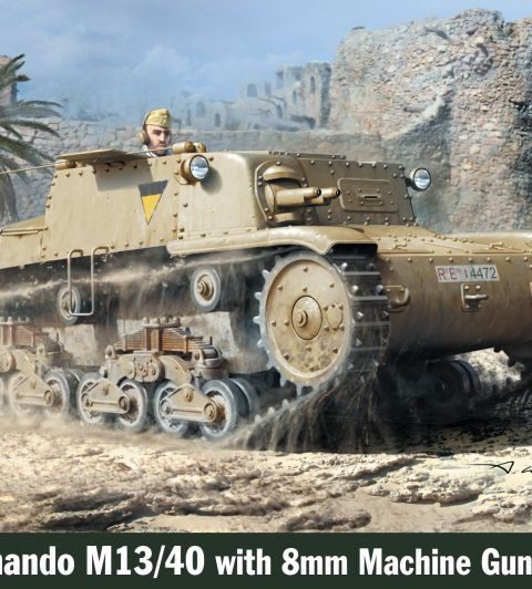 Carro Comando M13/40 with 8 mm Machine Guns IBG IGB72129