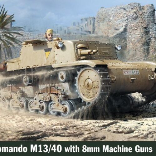 Carro Comando M13/40 with 8 mm Machine Guns IBG IGB72129