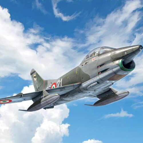92645 – FIAT G.91 R scala 1:48 ITALERI + COLLA OMAGGIO