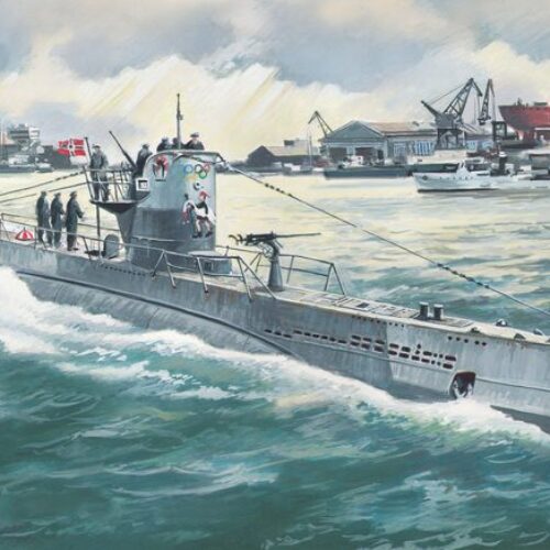 German Submarine U-Boat Type IIB (1943) – scala 1:144 ICM S-010