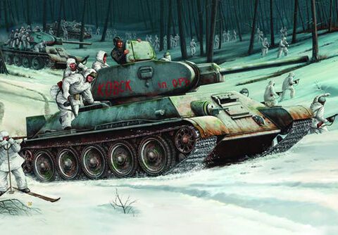Trumpeter 00905 Soviet medium tank T-34/76 Mod. 1942 1/16