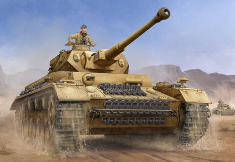 Trumpeter 00919 Pzkpfw IV Ausf.F2 1/16 German Medium Tank