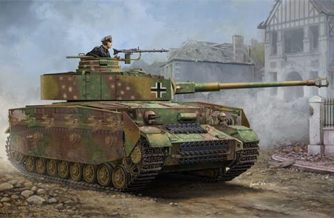 Trumpeter WWII German Medium Tank Pzkpfw IV Ausf.J 1/16