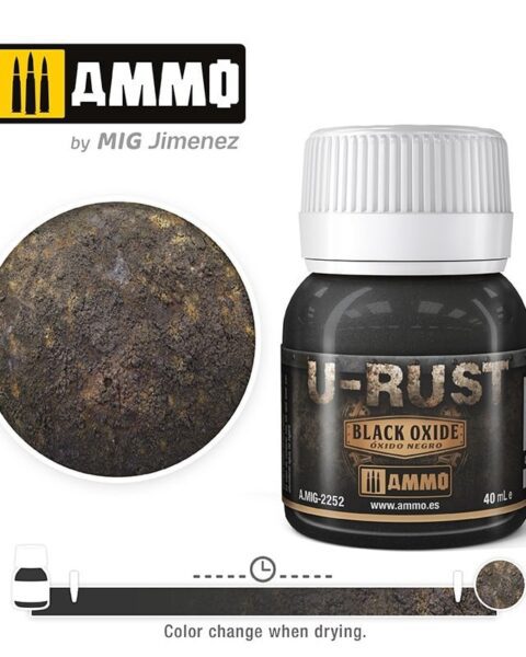 U-RUST Black Oxide (40mL) - A.MIG-2252