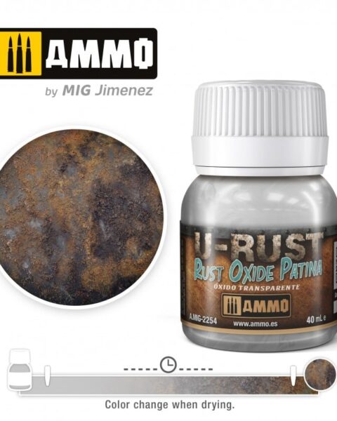 U-RUST Rust Oxide Patina (40mL) - A.MIG-2254
