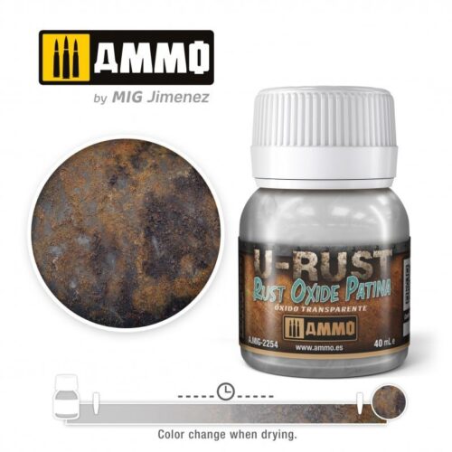 U-RUST Rust Oxide Patina (40mL) – A.MIG-2254