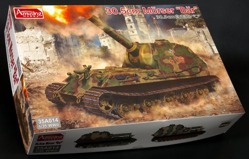 30,5cm Morser "Bar" scala 1:35 Amusing Hobby 35A014