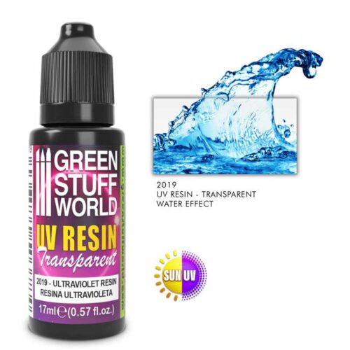 Resina Ultravioletta 17ml – Effetto Acqua  GREEN STUFF WORLD 2019