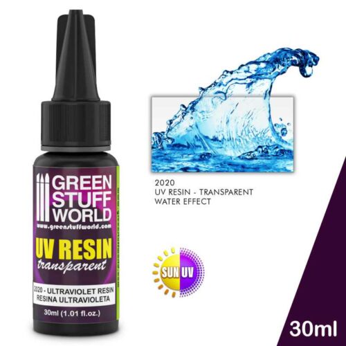 Resina Ultravioletta 30ml – Effetto Acqua  GREEN STUFF WORLD 2020