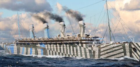 83421 - RMS Olympic scala 1/700 Hobby Boss