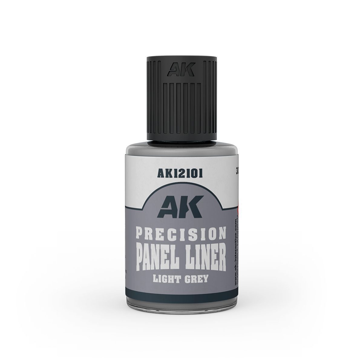 LIGHT GREY PRECISION PANEL LINER - AK INTERACTIVE - AK12101