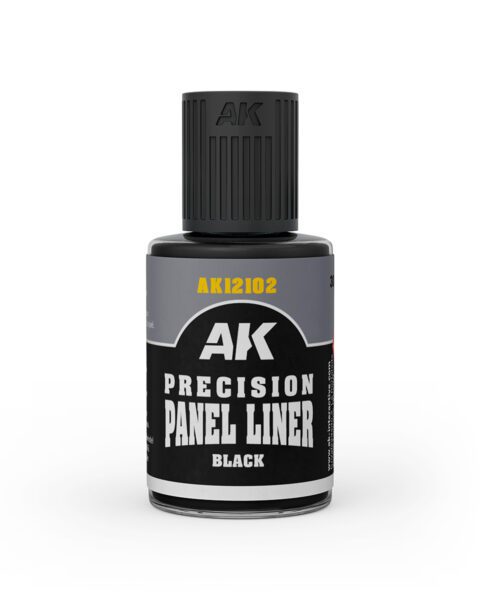 BLACK PRECISION PANEL LINER - AK INTERACTIVE - AK12102