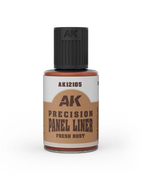 FRESH RUST PRECISION PANEL LINER - AK INTERACTIVE - AK12105