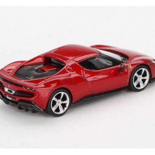 Ferrari 296 GTB Rosso Imola – Mini GT 1/64 – Modellino Die-Cast