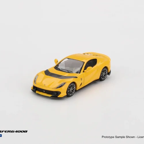 Ferrari 812 Competizione Giallo Modena – BBR Models 1:64 – Modellino Die-Cast