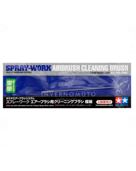 SPAZZOLA PER PULIZIA AEROGRAFO SPRAY-WORK (EXTRA-FINE) - TAMIYA 74550
