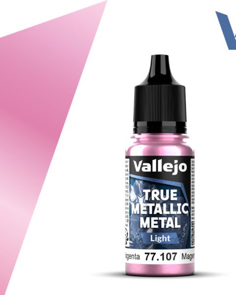 77107 – Crimson Magenta – VALLEJO TRUE METALLIC METAL TMM