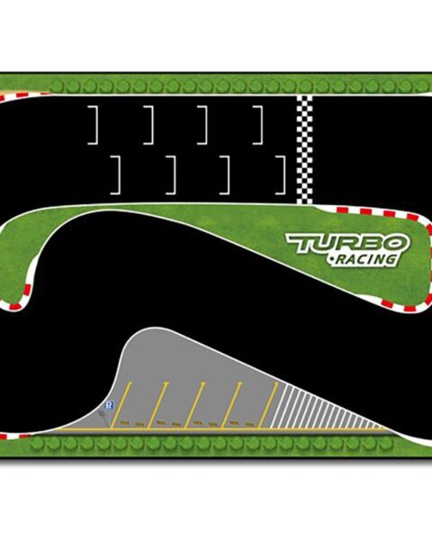 Turbo Racing - Pista da corsa - 950x500mm - per auto Turbo 1:76 KAVAN TB-760101