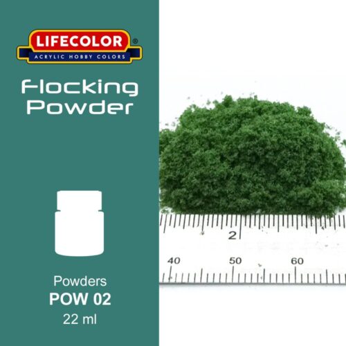 Lifecolor POW02 | Polvere Erbetta | Effetti Diorama 22ml