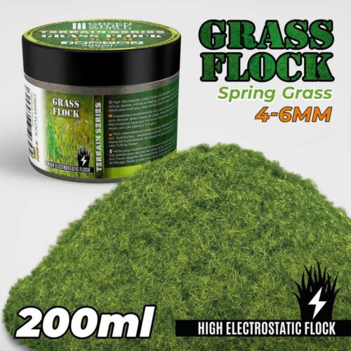 Prato Elettrostatico 4-6mm – SPRING GRASS – 200ml GREEN STUFF WORLD 11157