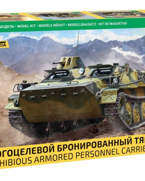 Zvezda 3652 – MT-LB 1/35 – Trasporto Truppe Anfibio Sovietico