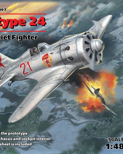 ICM 48097 – Polikarpov I-16 Type 24 1/48 – Caccia Sovietico della Seconda Guerra Mondiale