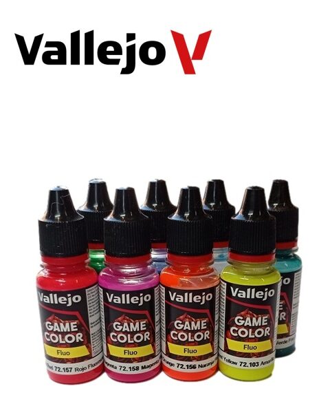 Vallejo new Game Color FLUO
