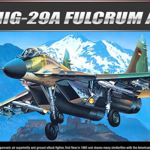 Academy 12263 – MiG-29A Fulcrum A 1/48 – Aereo da Caccia Germania Est