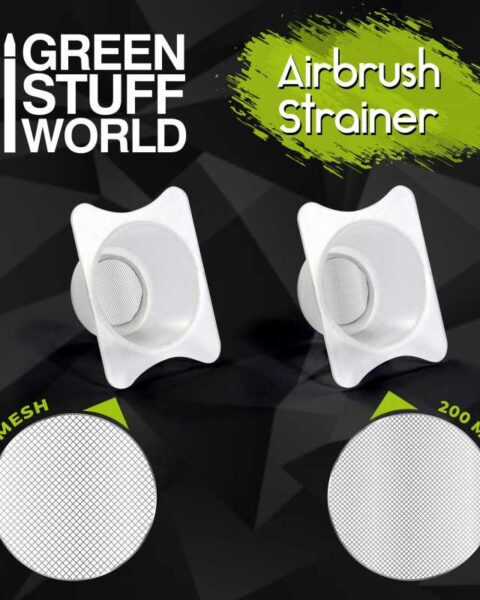 Filtri calotta coppa aerografo x2 GREEN STUFF WORLD - GSW2560