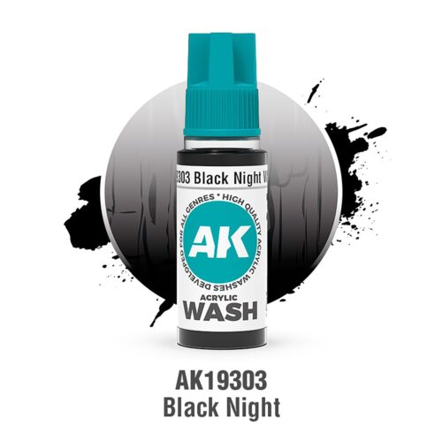NOTTE NERA – ACRYLIC WASH AK INTERACTIVE AK19303
