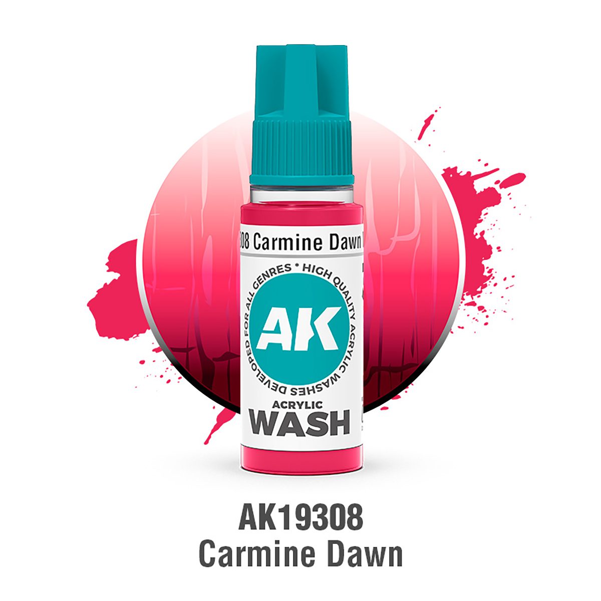 CARMINE DAWN – ACRYLIC WASH AK INTERACTIVE AK19308