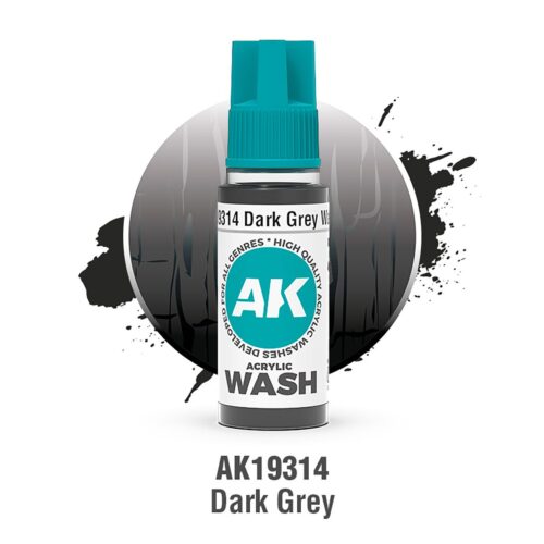 GRIGIO SCURO – ACRYLIC WASH AK INTERACTIVE AK19314