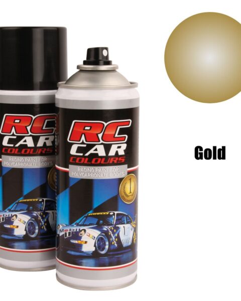 Spray  Colours Gold Metalic - Lexan paint 150ml RC Car - RCC910