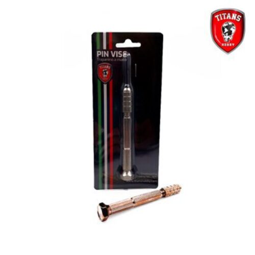 Mini trapano a mano grande per punte da mm. 0,5 a 3,0 TITANS HOBBY TTH031