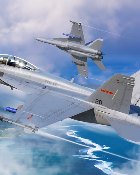 85819 F/A-18F Super Hornet VFC-12 scala 1:48 HOBBY BOSS
