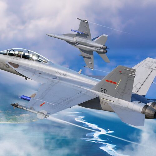 85819 F/A-18F Super Hornet VFC-12 scala 1:48 HOBBY BOSS