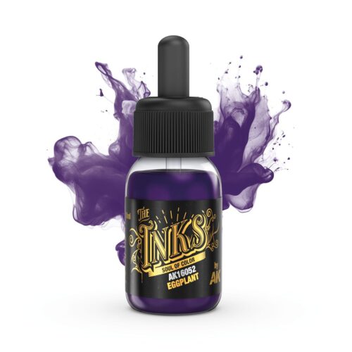 AK16052 EGGPLANT “The Inks” – Inchiostro Acrilico Fluorescente AK Interactive