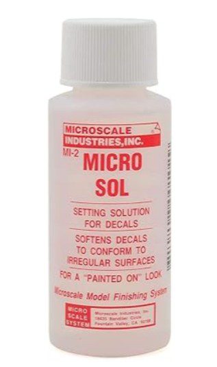 Micro Sol Setting Solution for Model Decals 40g MICROSCALE BMF128