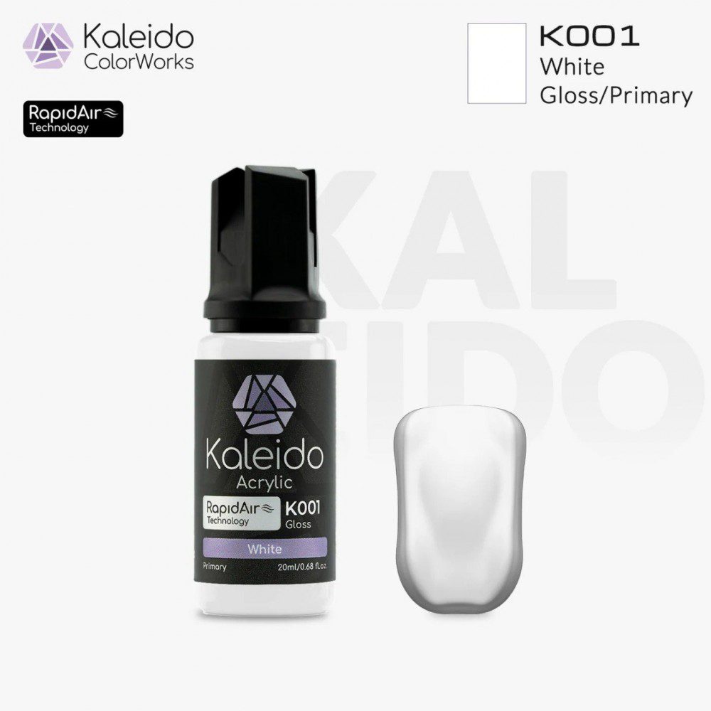 Kaleido Colorworks Primary WHITE GLOSS GAAHLERI - K001