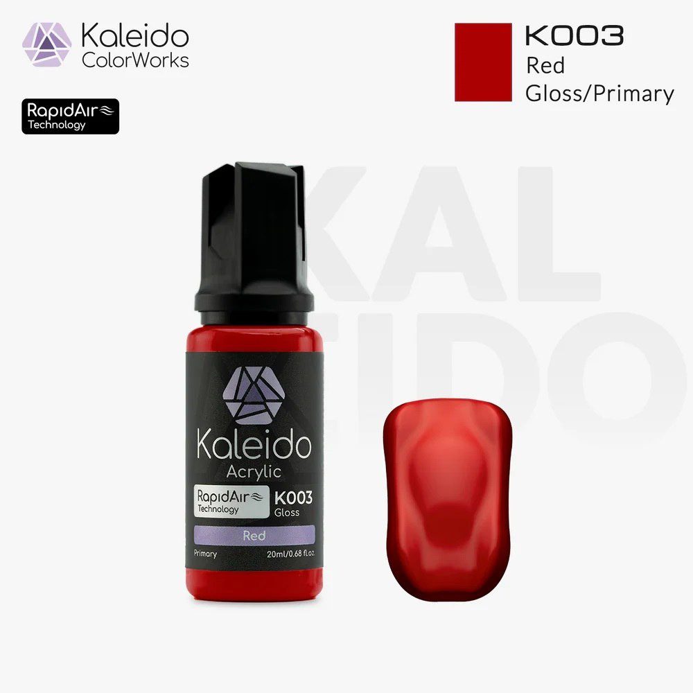 Kaleido Colorworks Primary RED GLOSS GAAHLERI - K003