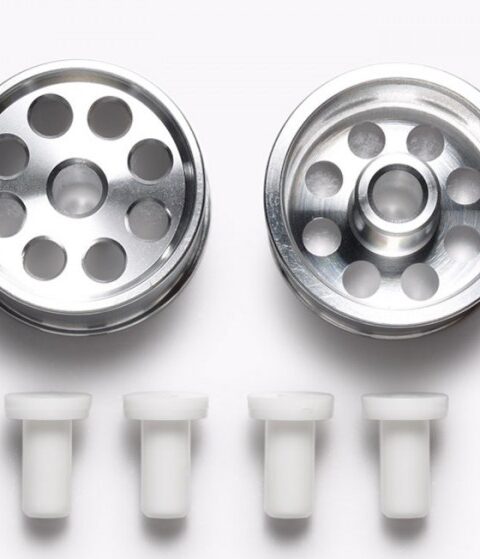 Tamiya 95602 Mini 4WD – HG Aluminum Reversible Wheels for Low Profile Tires