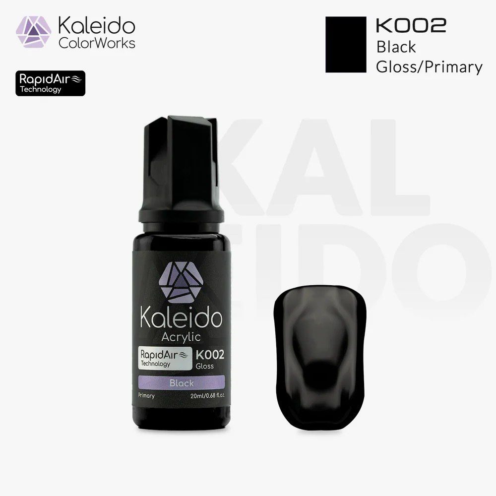 Kaleido Colorworks Primary BLACK GLOSS GAAHLERI - K002