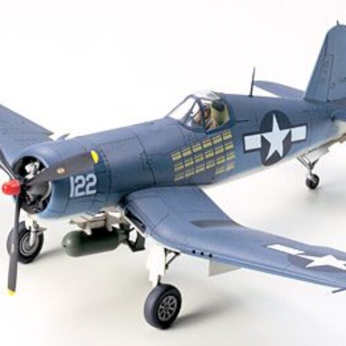 61070 Tamiya, F4U-1A Corsair, aereo della Seconda Guerra Mondiale, categoria aviazione, scala 1:48