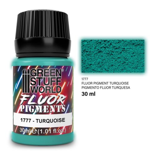 Pigmenti FLUOR TURCHESE 30ml – GREEN STUFF WORLD GSW1777