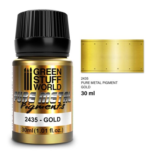 Pure Metal Pigments ORO 30ml – GREEN STUFF WORLD GSW2435