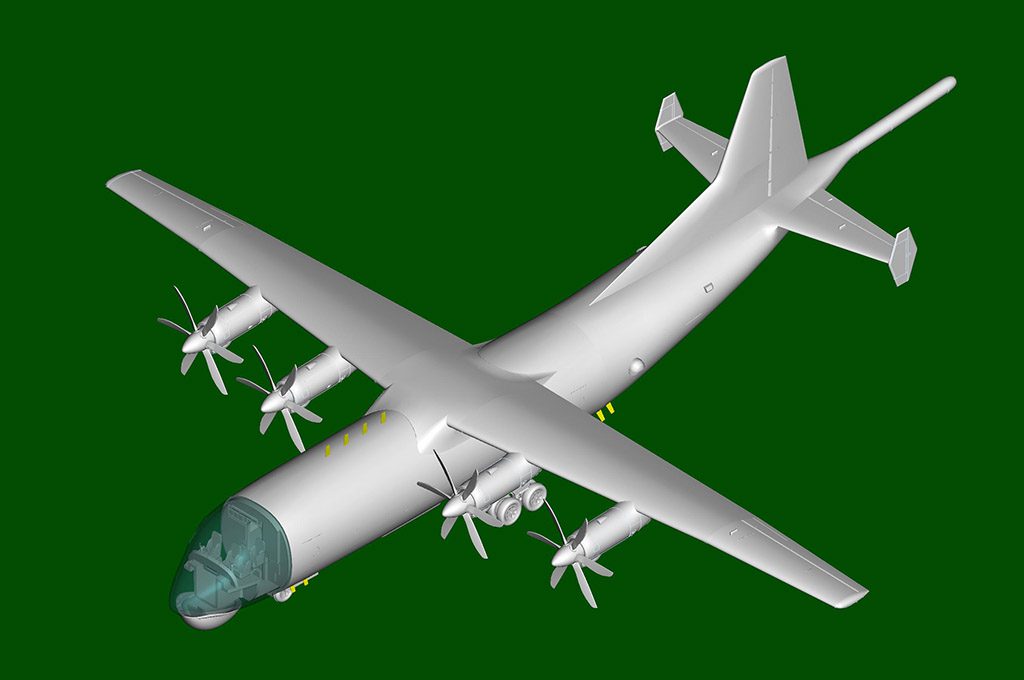 83905 Hobby Boss, Shaanxi GX-6 Anti-Submarine Aircraft, categoria aerei, scala 1:144 - immagine 3
