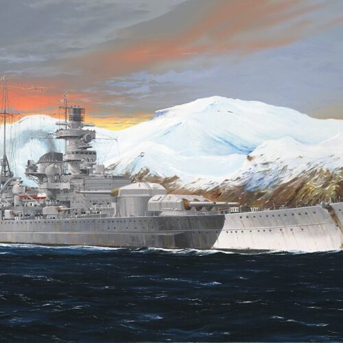 05361, Trumpeter, Scharnhorst, nave da battaglia tedesca WWII, modellismo navale, scala 1:350