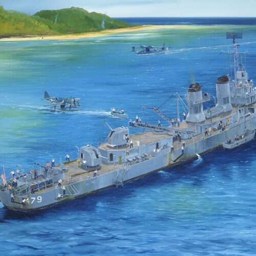 03722 Trumpeter, USS Stevens DD-479, cacciatorpediniere militare WWII, scala 1:200