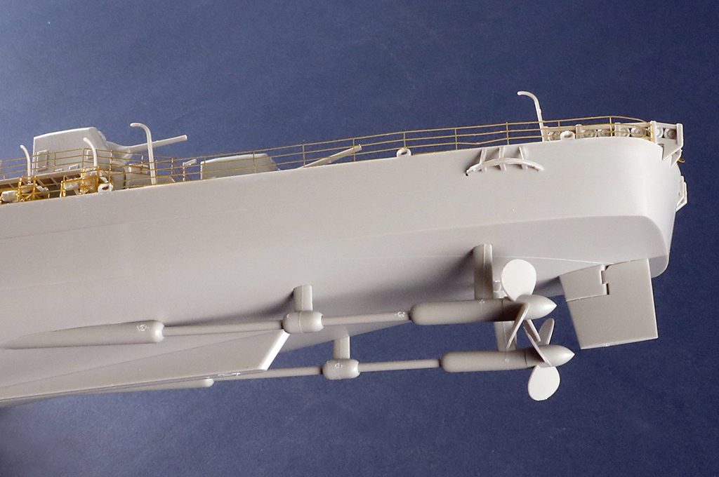 03722 Trumpeter, USS Stevens DD-479, cacciatorpediniere militare WWII, scala 1:200 - immagine 9