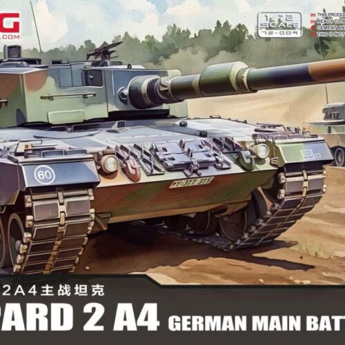 72-009 Meng, Leopard 2A4, veicolo corazzato moderno, categoria mezzi militari, scala 1:72